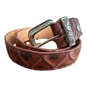 Big Bass Print Belt - Made in MEXICO